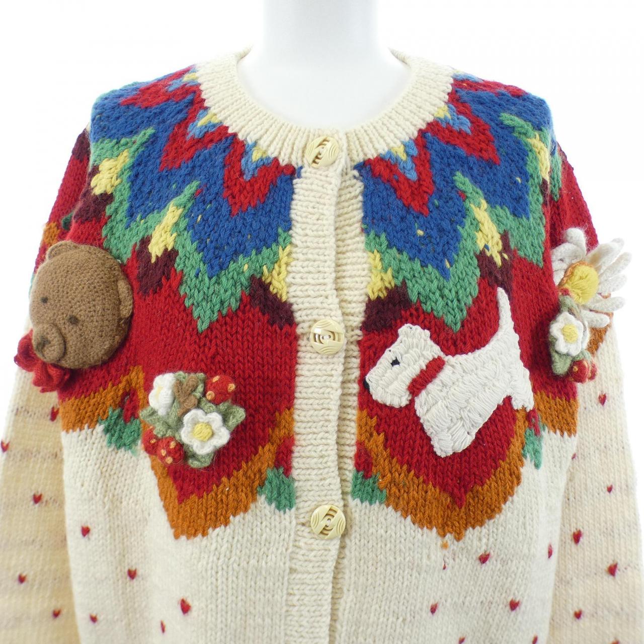 【ヴィンテージ】ピンクハウス PINK HOUSE カーディガン