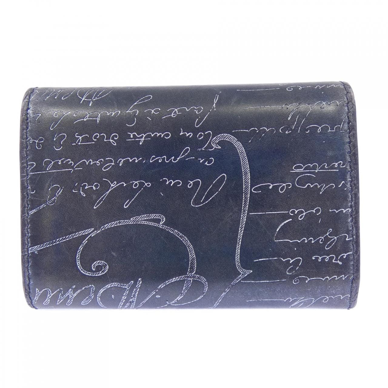 ベルルッティ Berluti インブイアスクリットレザーカードホルダー CARD CASE