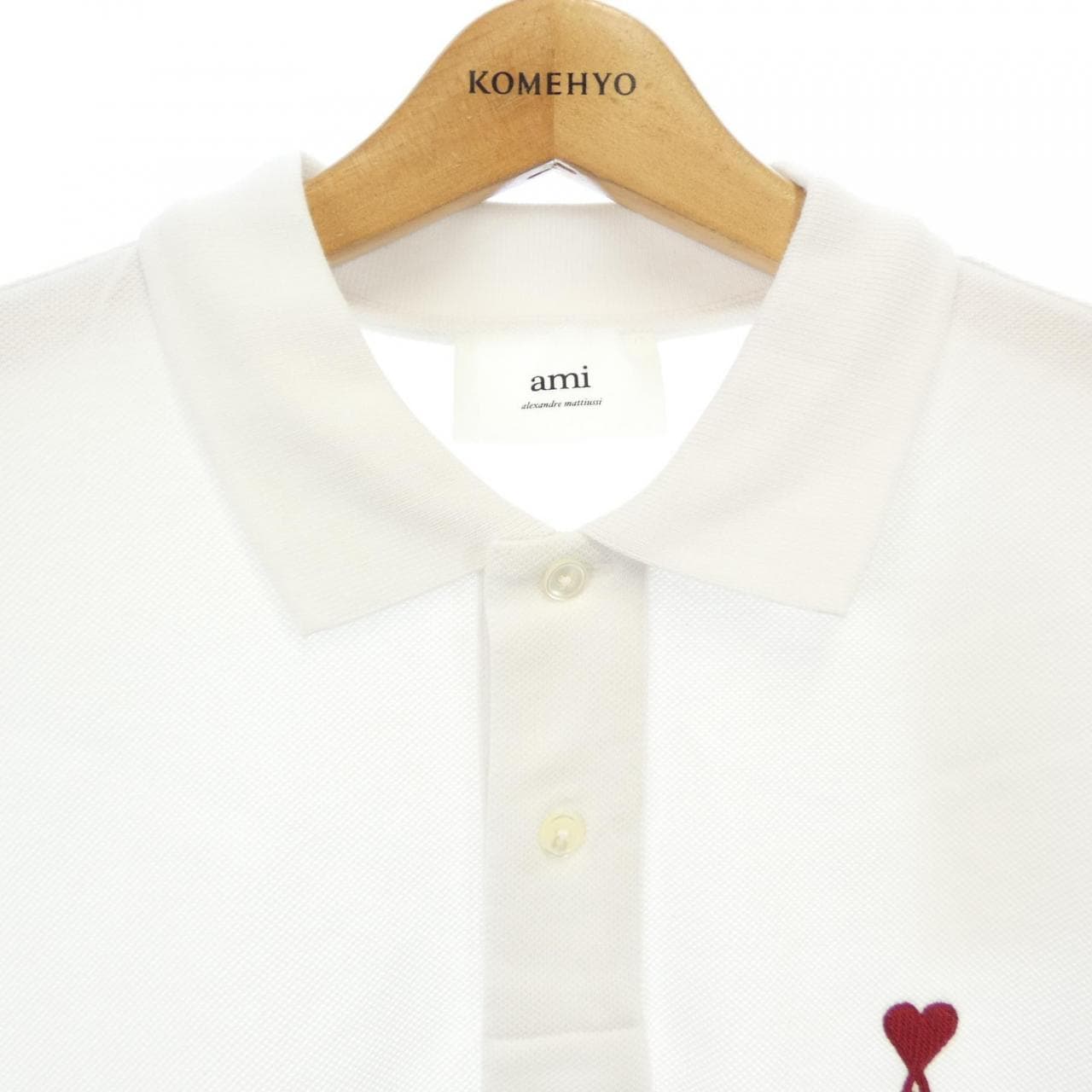 アミ AMI BFUPL001.760 ポロシャツ