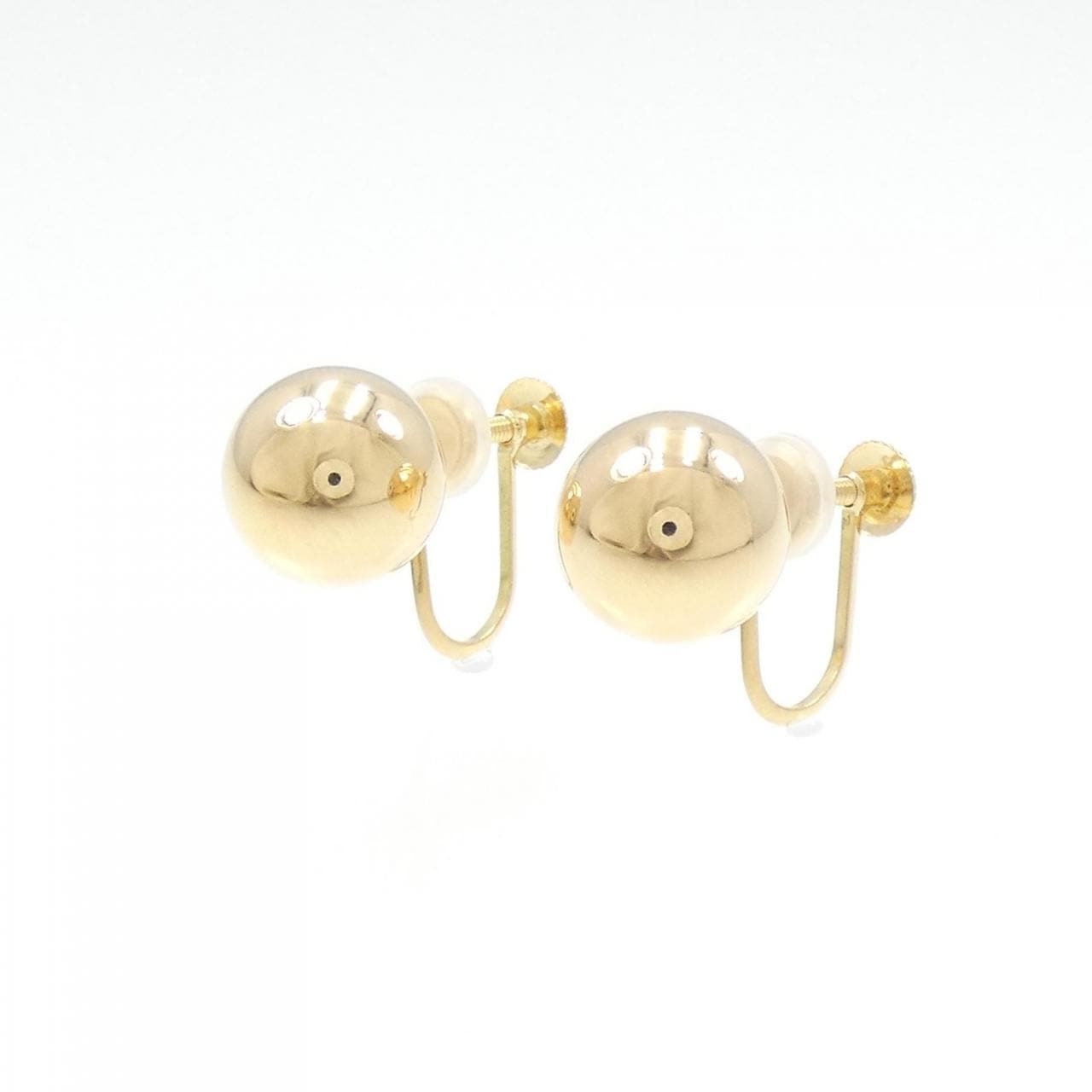 K18YG earrings