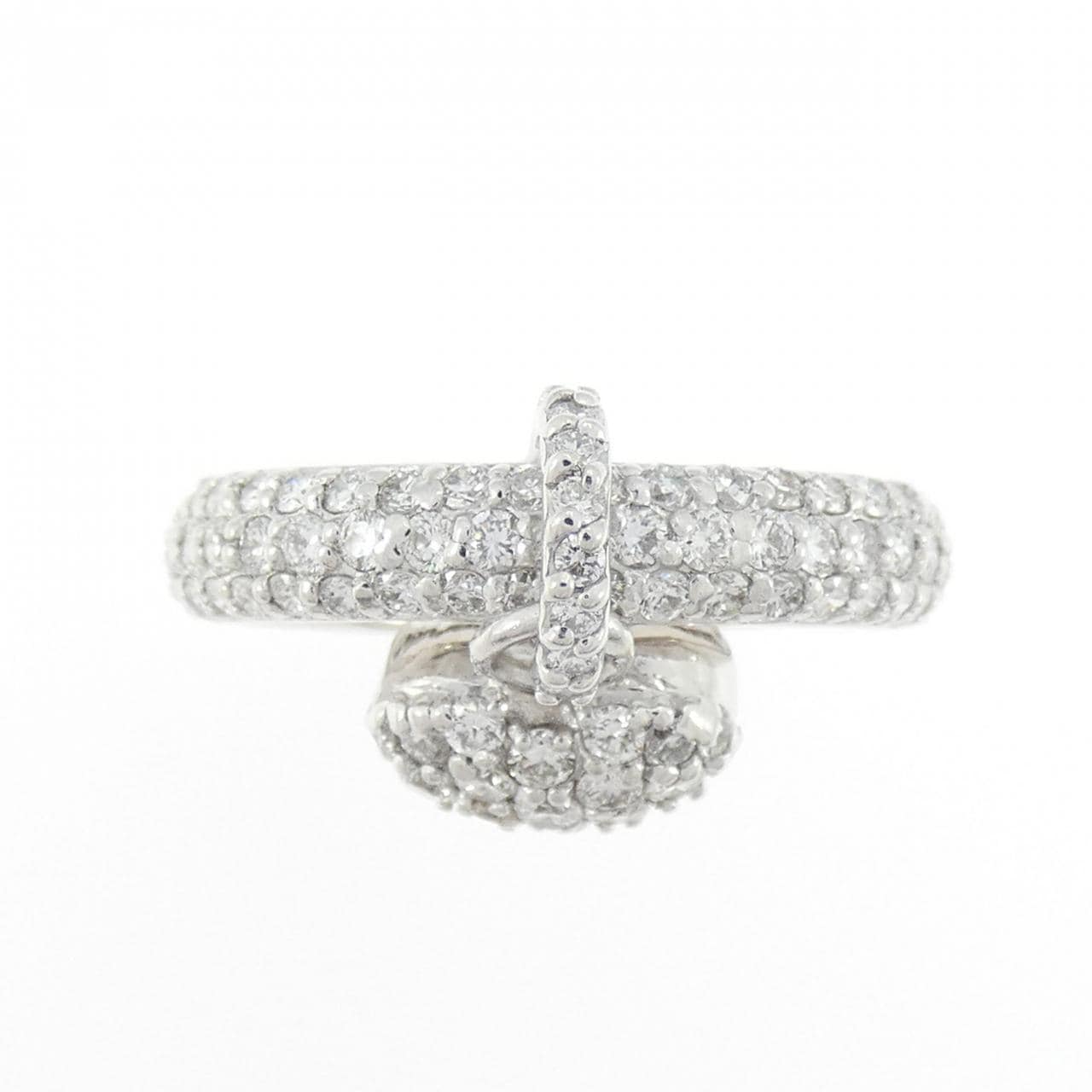 ポンテヴェキオ ハート ダイヤモンド リング 0.96CT