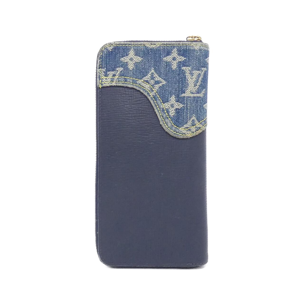 LOUIS VUITTON Monogram Drip拉链钱包竖版M81107 钱包