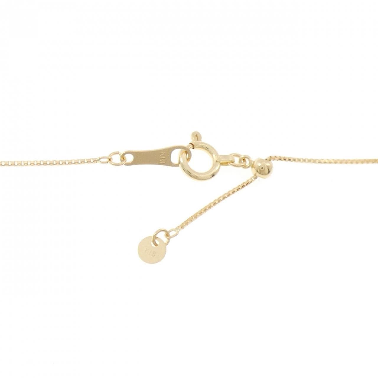 K18YG ダイヤモンド ネックレス 0.223CT