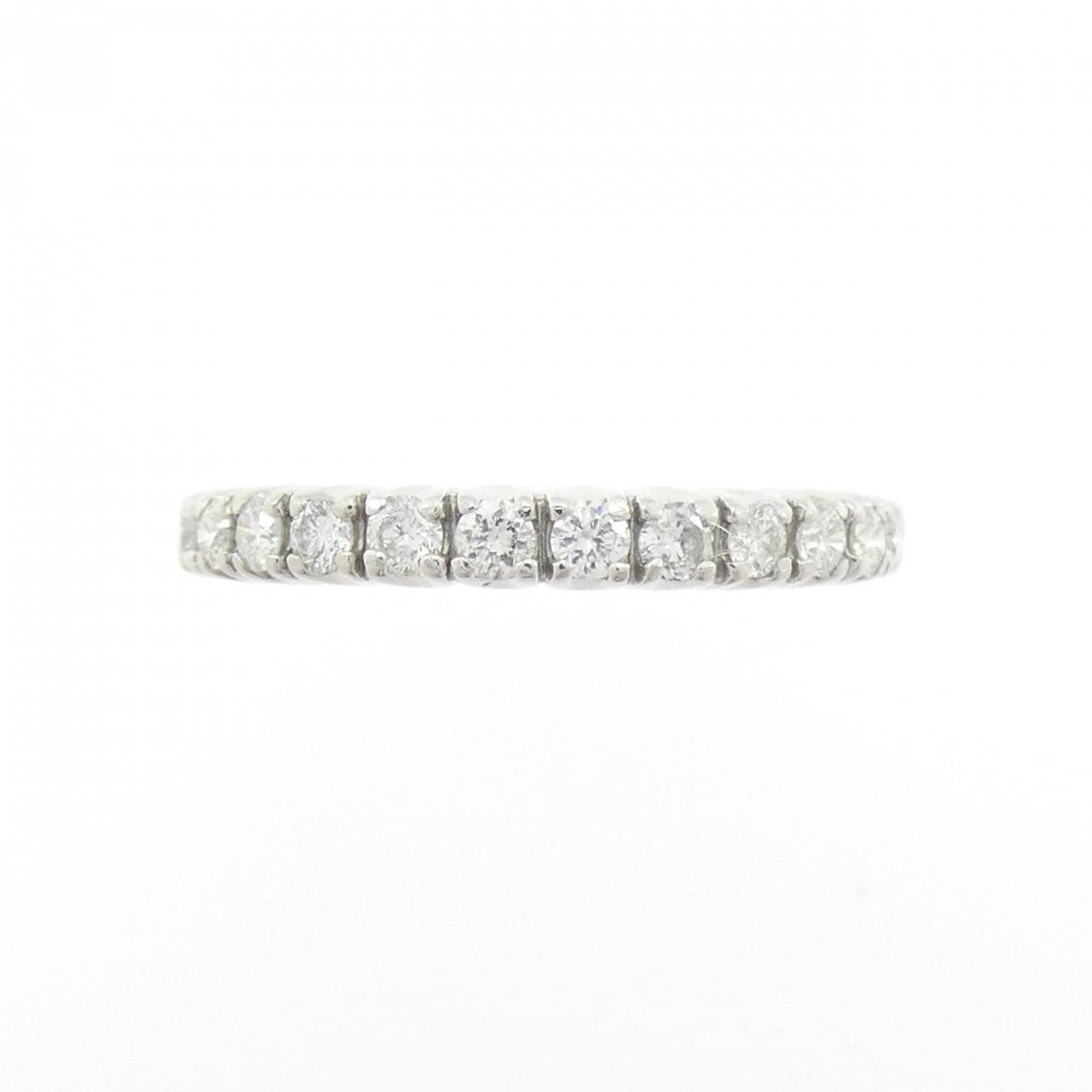 PT900 ハーフエタニティ ダイヤモンド リング 0.50CT