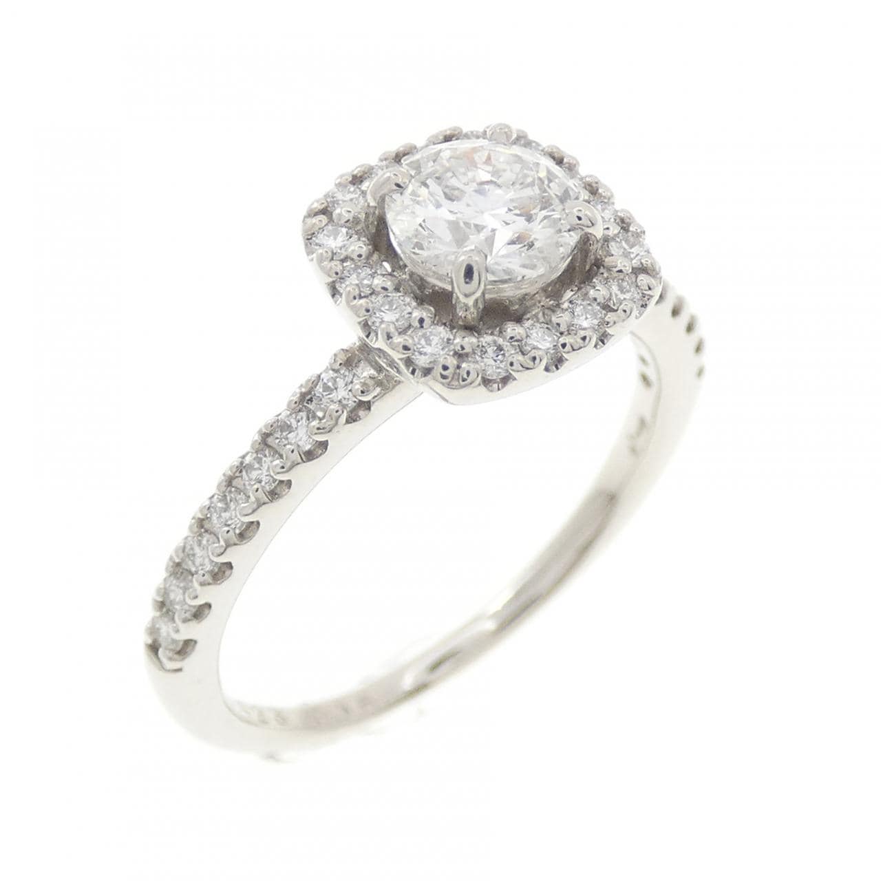 PT900 ダイヤモンド リング 0.423CT D SI2 VG