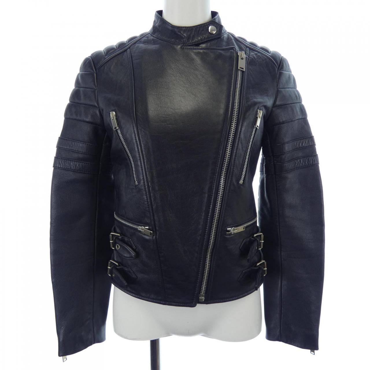 セリーヌ CELINE 2 5H99/4533 レザーライダースジャケット