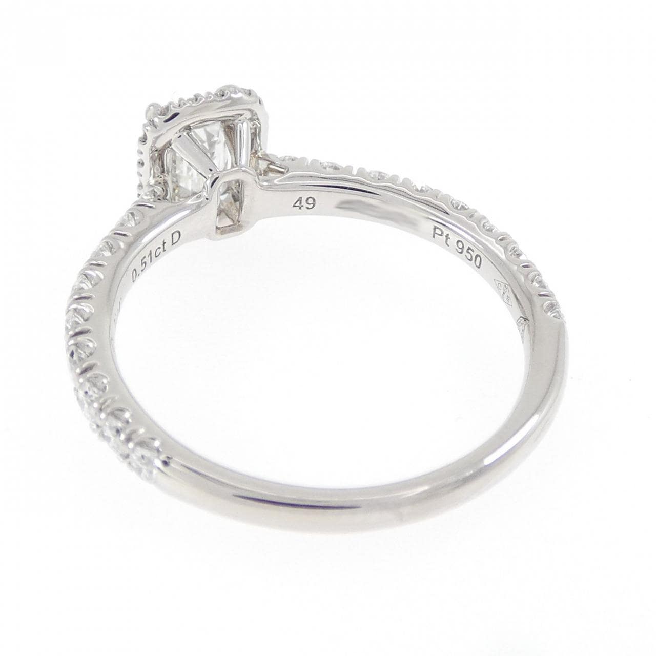 カルティエ デスティネ ソリテール リング 0.51CT