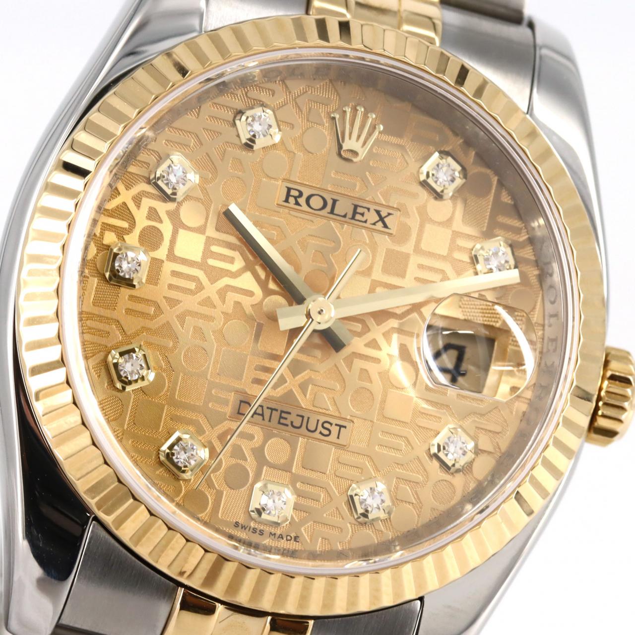 ROLEX Datejust 116233G SSxYG自動上弦V 號