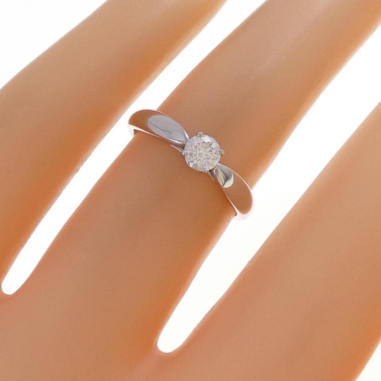 ティファニー ハーモニー リング 0.21CT F VS1 3EXT