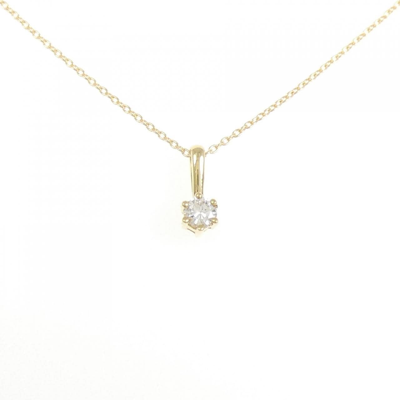 750YG/K18YG Diamond necklace