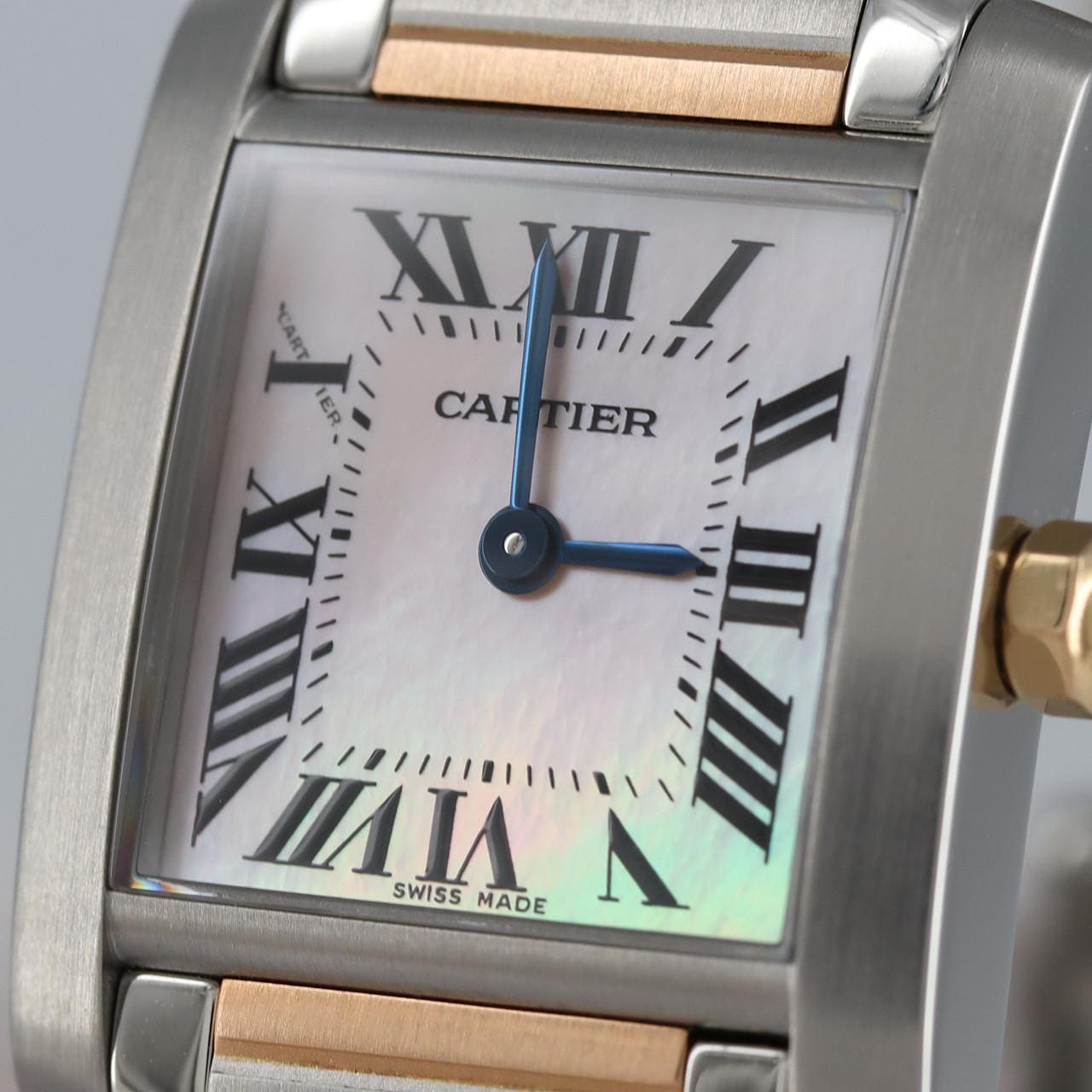 Cartier Tank Française SM PG Combi W51027Q4 SSxPG石英