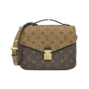 LOUIS VUITTON Monogram Reverse Pochette Metis 中号包 M44876