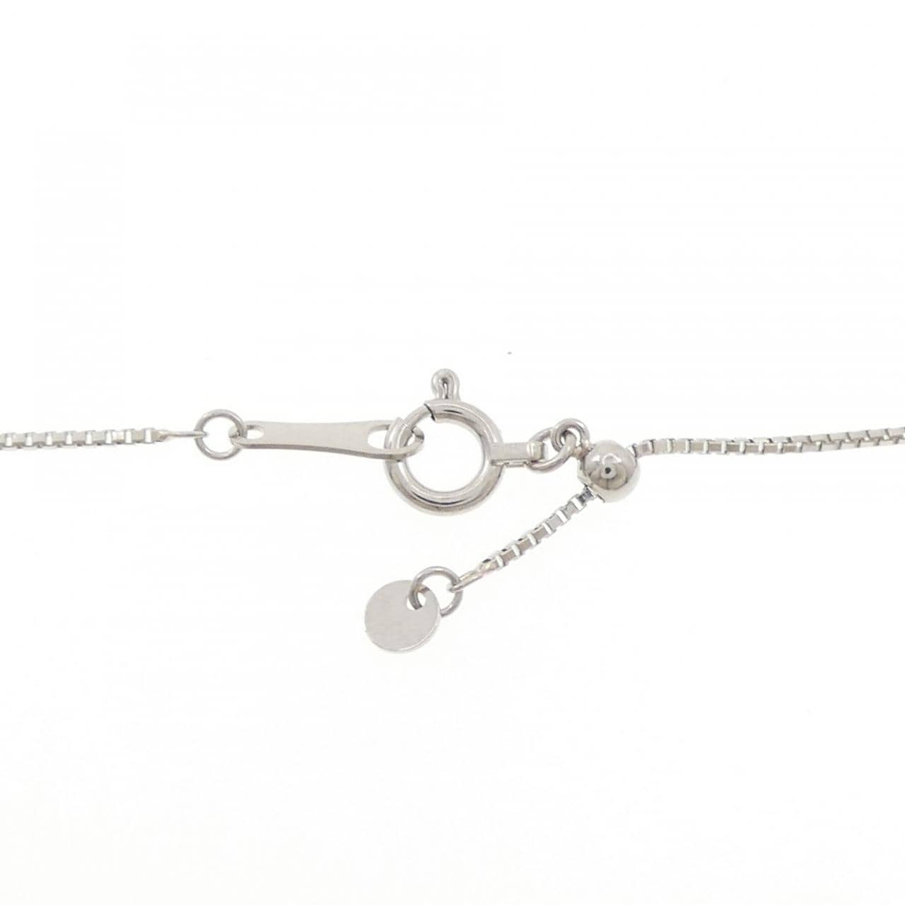PT900/PT850 ハート ダイヤモンド ネックレス 0.98CT