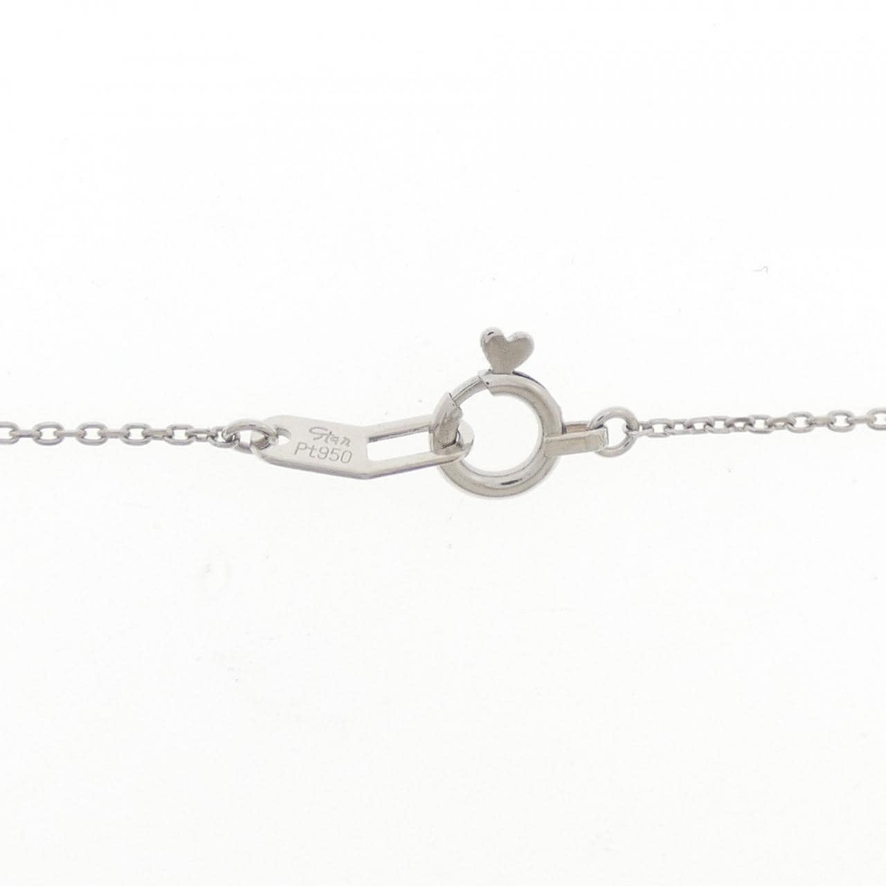 スタージュエリー ホースシュー ダイヤモンド ネックレス 0.09CT