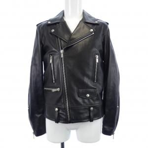 サンローラン SAINT LAURENT L01O　クラシックモーターサイクルジャケット 484284 Y5YA2 レザーライダースジャケット