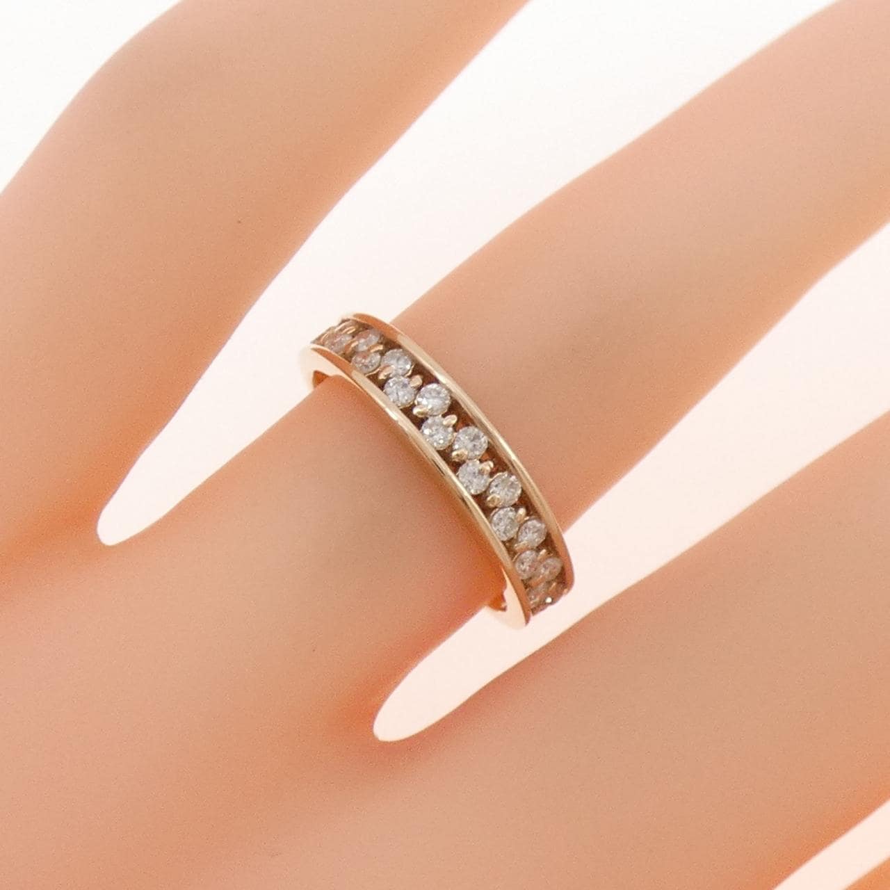 K18PG ダイヤモンド リング 0.30CT