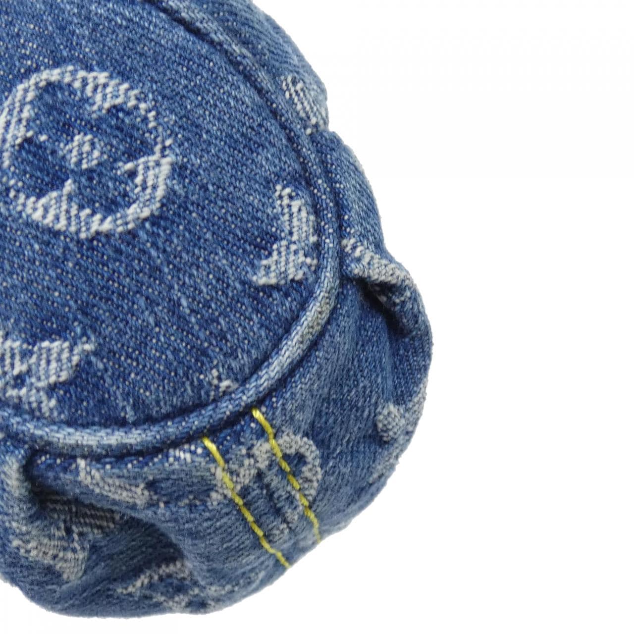 ルイヴィトン モノグラム デニム ミニ プリーティ M95050 ショルダーバッグ