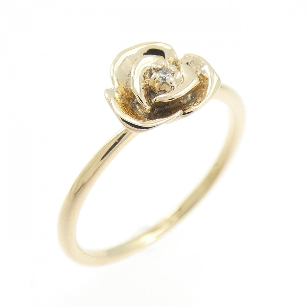 エテ ローズ ダイヤモンド リング 0.006CT