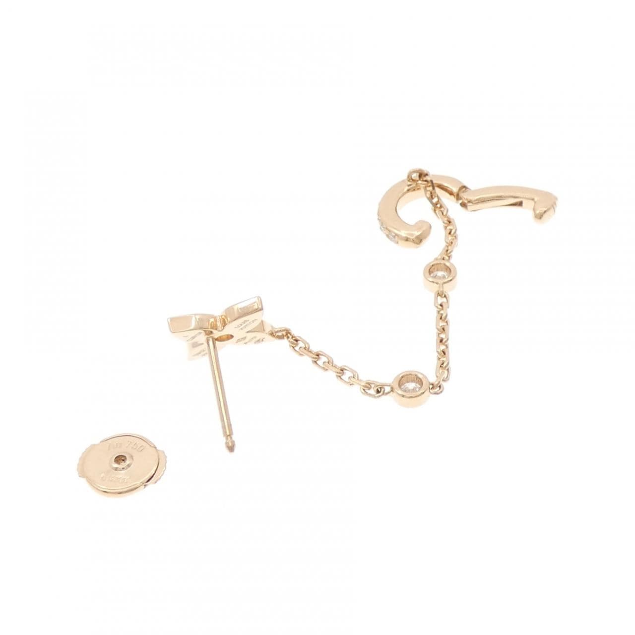 ルイヴィトン イヤーカフイディールブロッサム ピアス/イヤーカフ 片耳