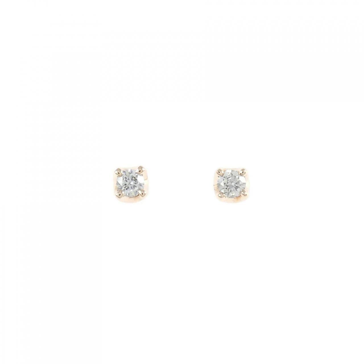 4゜C ダイヤモンド ピアス