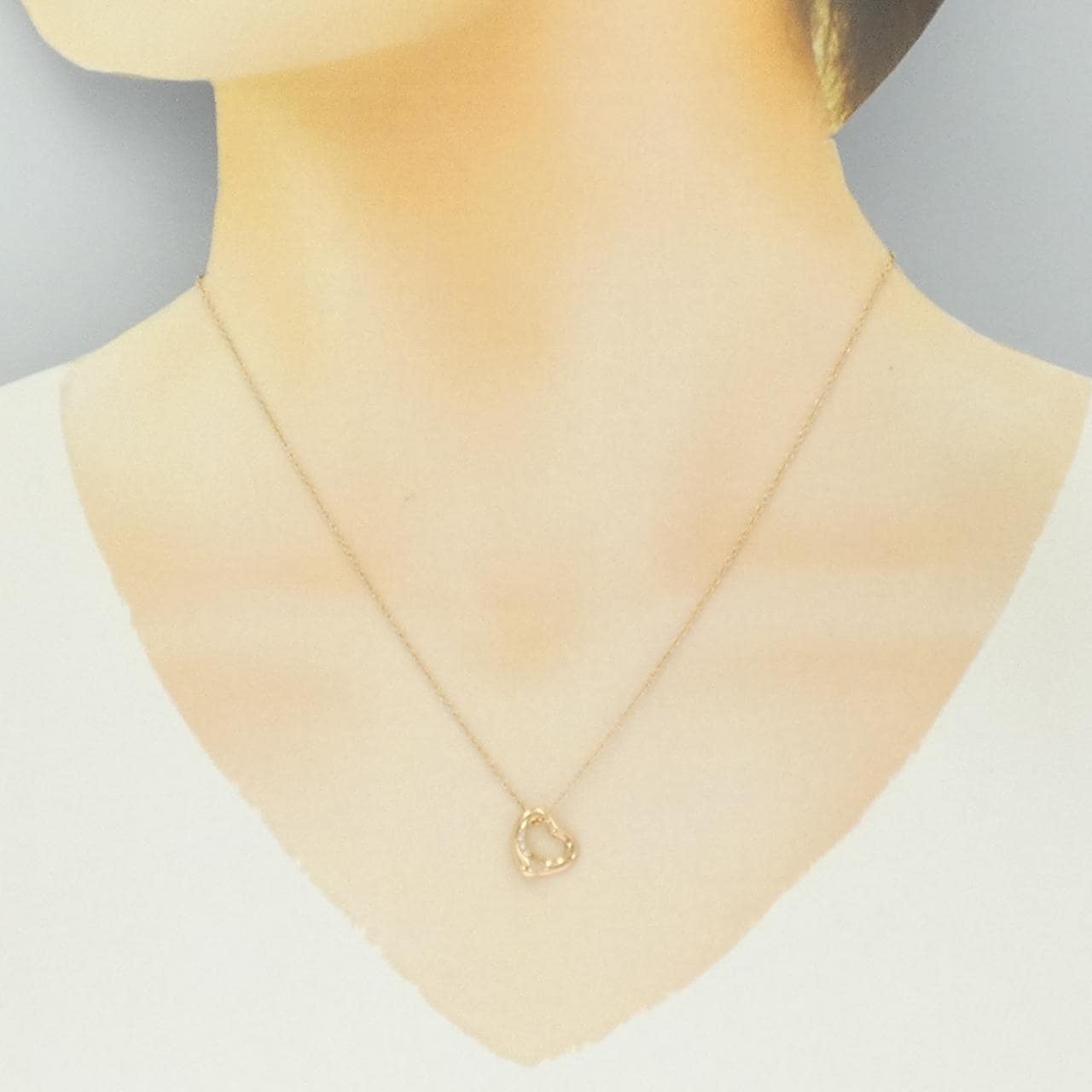 ティファニー オープンハート ネックレス