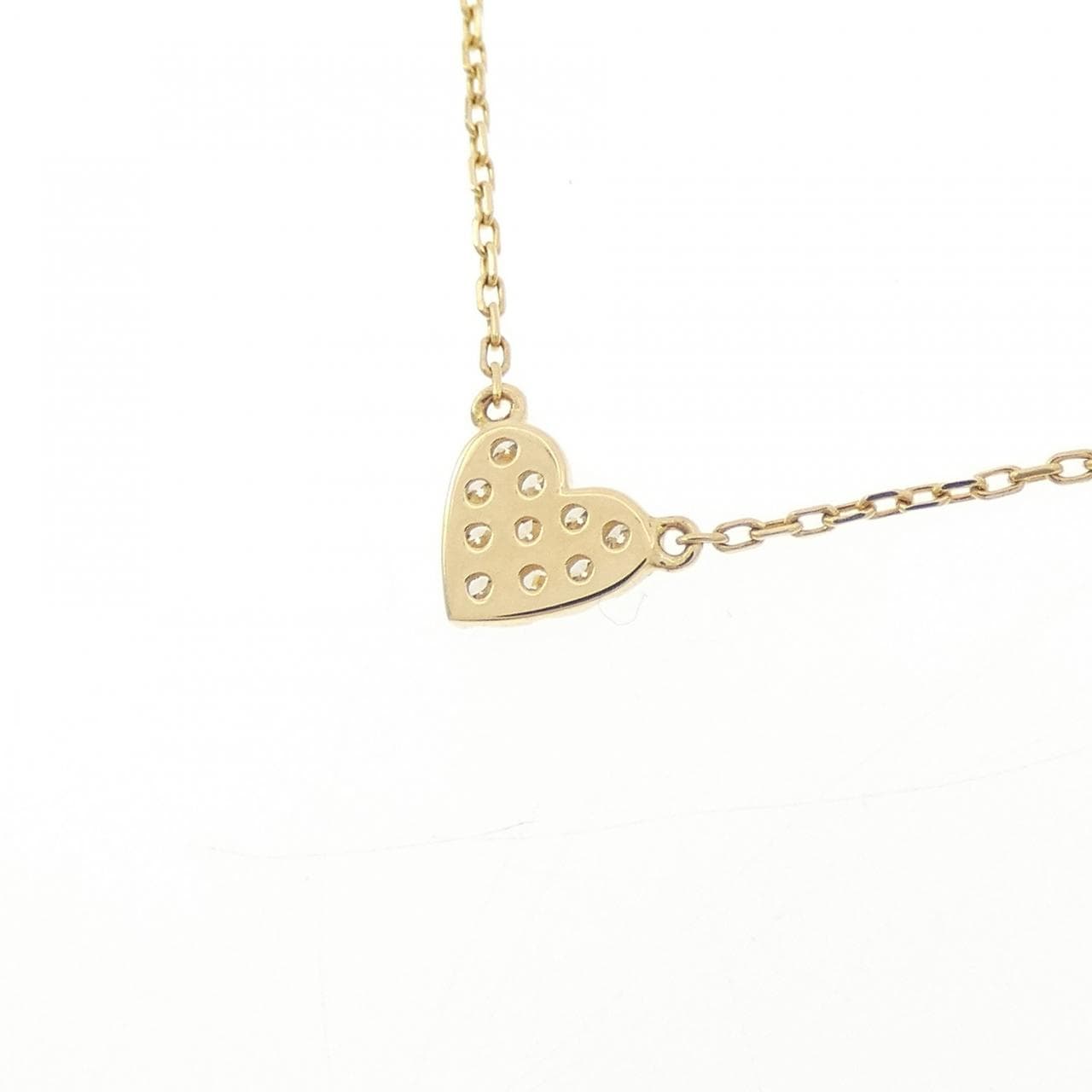 アーカー ハートパヴェ ネックレス 0.05CT