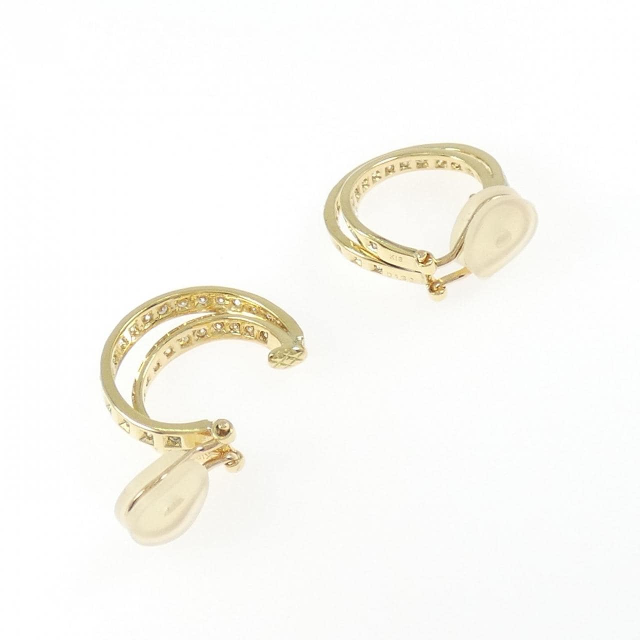 K18YG ダイヤモンド イヤリング 1.30CT