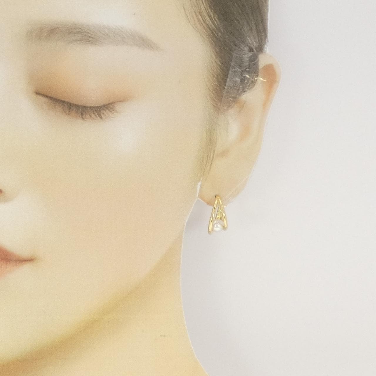 MIKIMOTO Akoya珍珠耳夹5.6 毫米