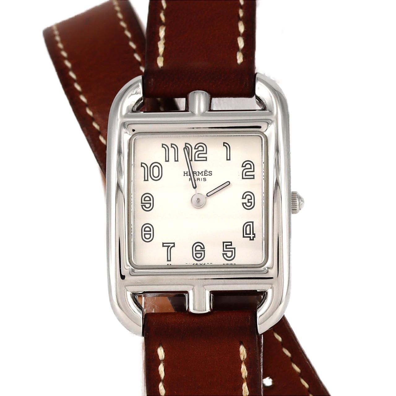 エルメス ケープコッドドゥブルトゥール CC1.210 SS クォーツ