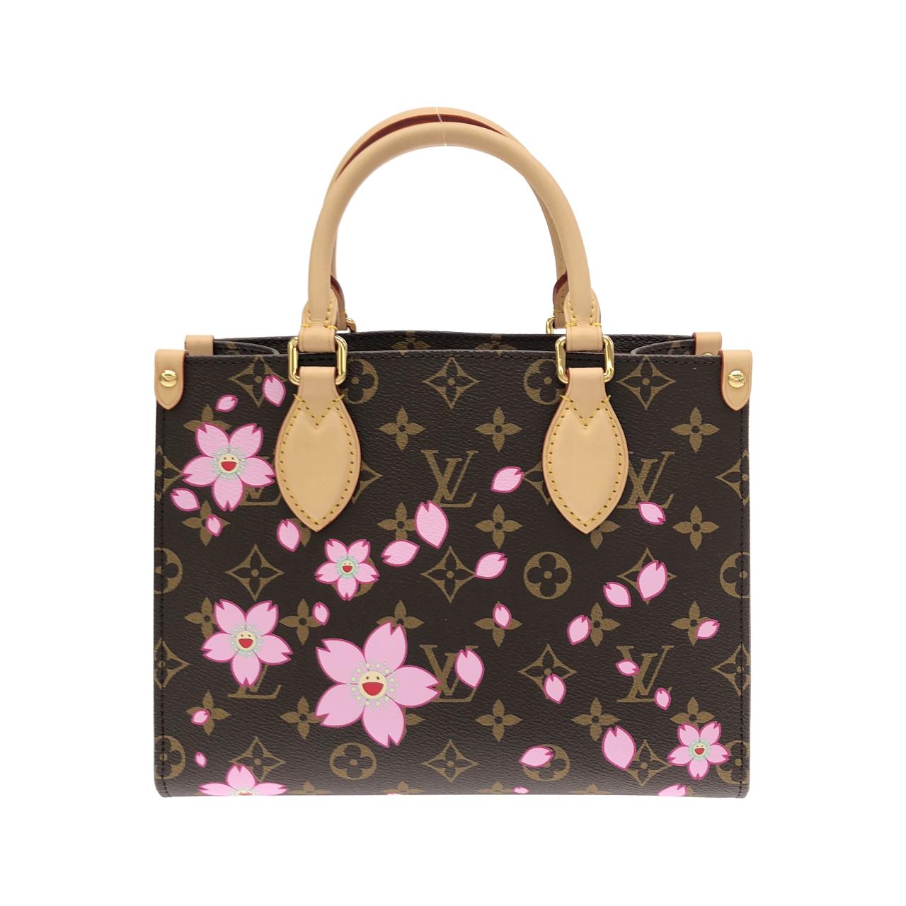ルイヴィトン モノグラム チェリー ブロッサム(LV X TM) オンザゴー PM M13269 バッグ