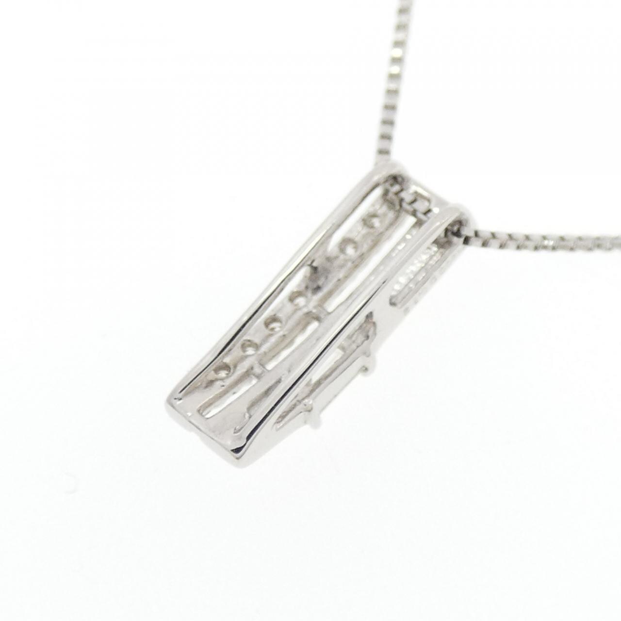 【新品】PT900/PT850 ダイヤモンド ネックレス 0.12CT