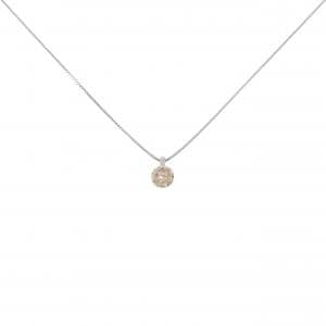 PT900/PT850 ソリティア ダイヤモンド ネックレス 1.25CT