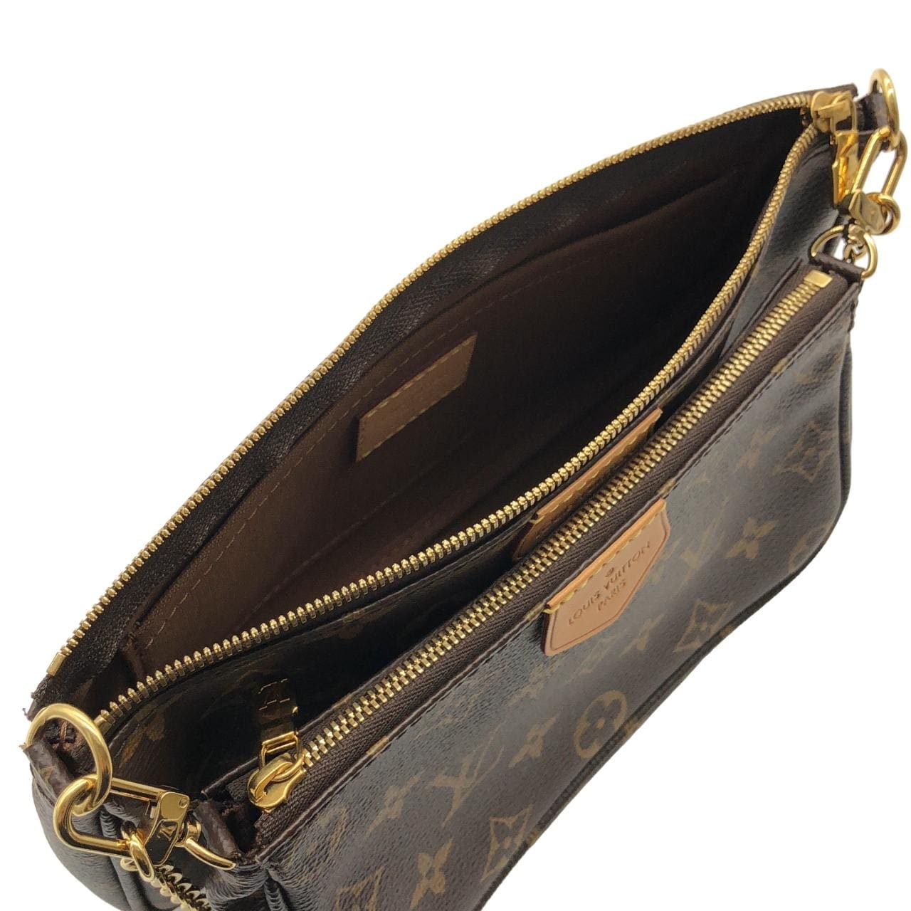 ルイヴィトン モノグラム ミュルティ ポシェット アクセソワール M44813 ショルダーバッグ