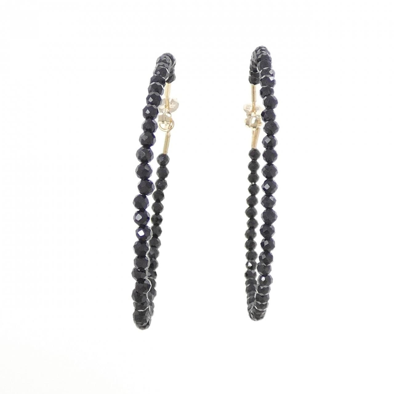 【新品】K10YG スピネル ピアス