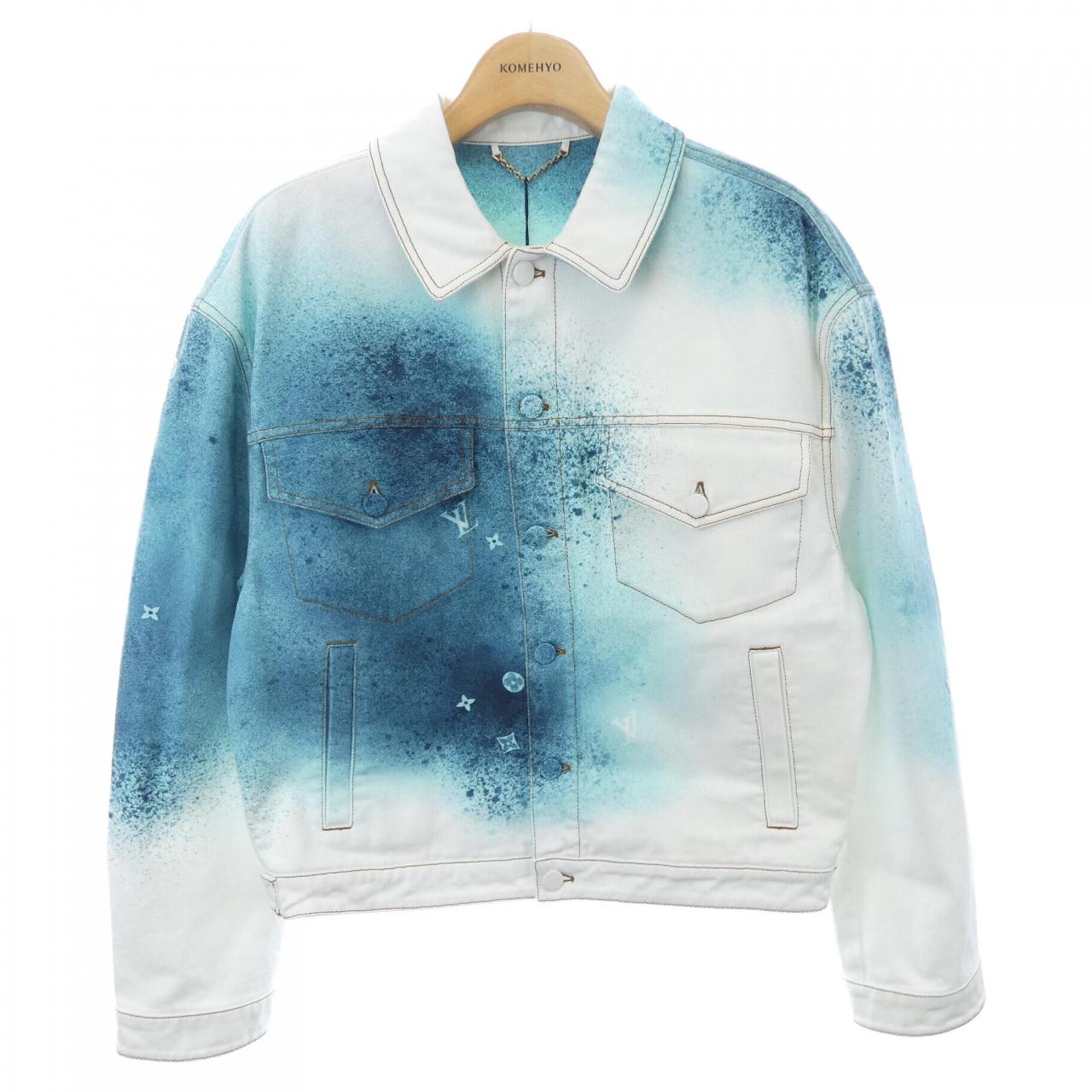ルイヴィトン LOUIS VUITTON LVスプレーデニムジャケット HOA10WU14 デニムジャケット