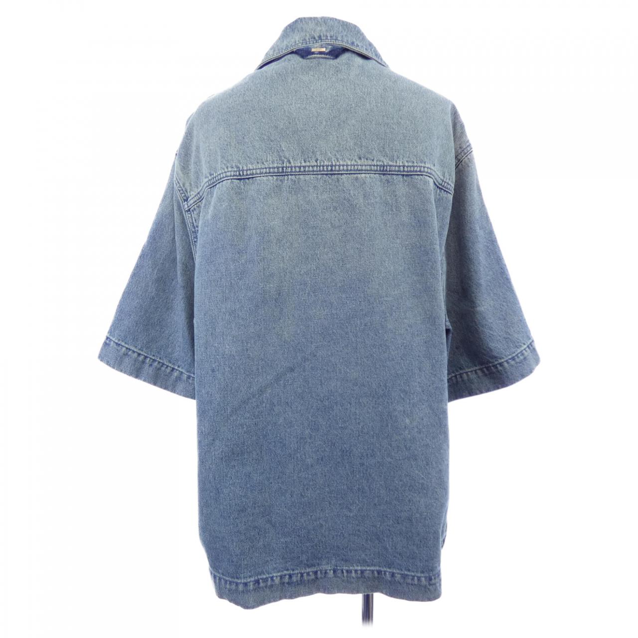 ルイヴィトン LOUIS VUITTON ショートスリーブデニムワークウエアシャツ HOS46WY38 デニムジャケット
