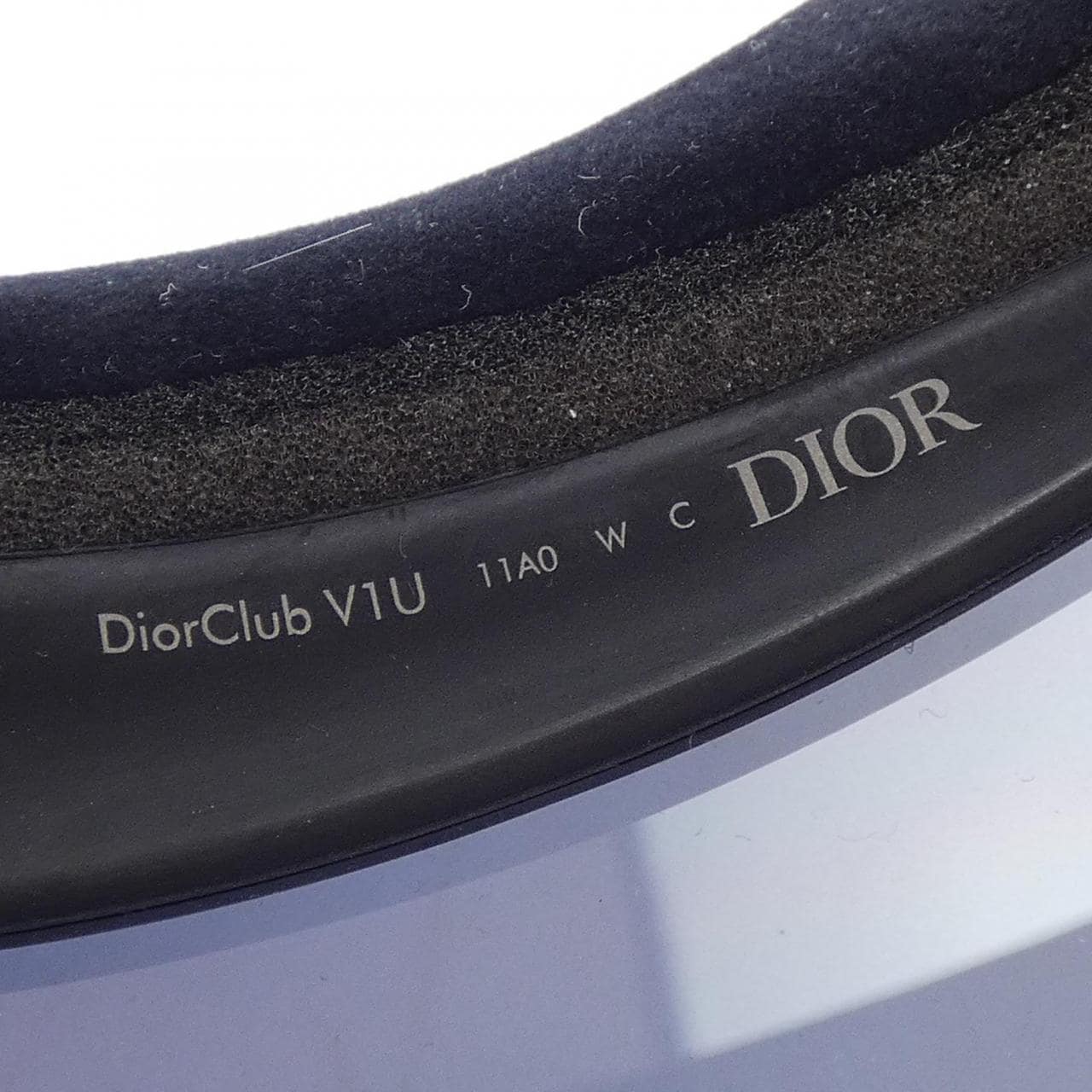 クリスチャンディオール CHRISTIAN DIOR サンバイザー DIOIR CLUB V1U キャップ