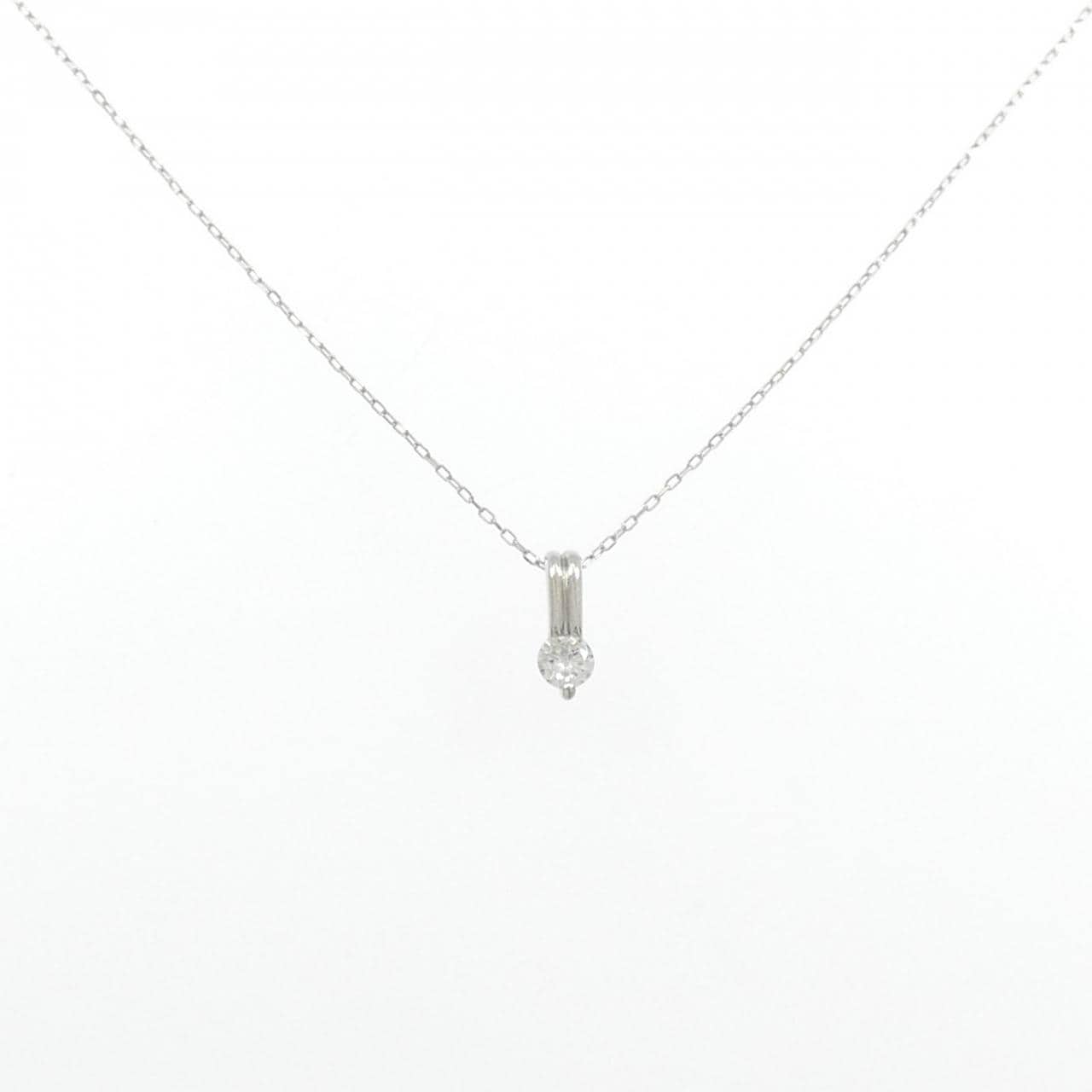 PT900/PT850 ダイヤモンド ネックレス 0.08CT