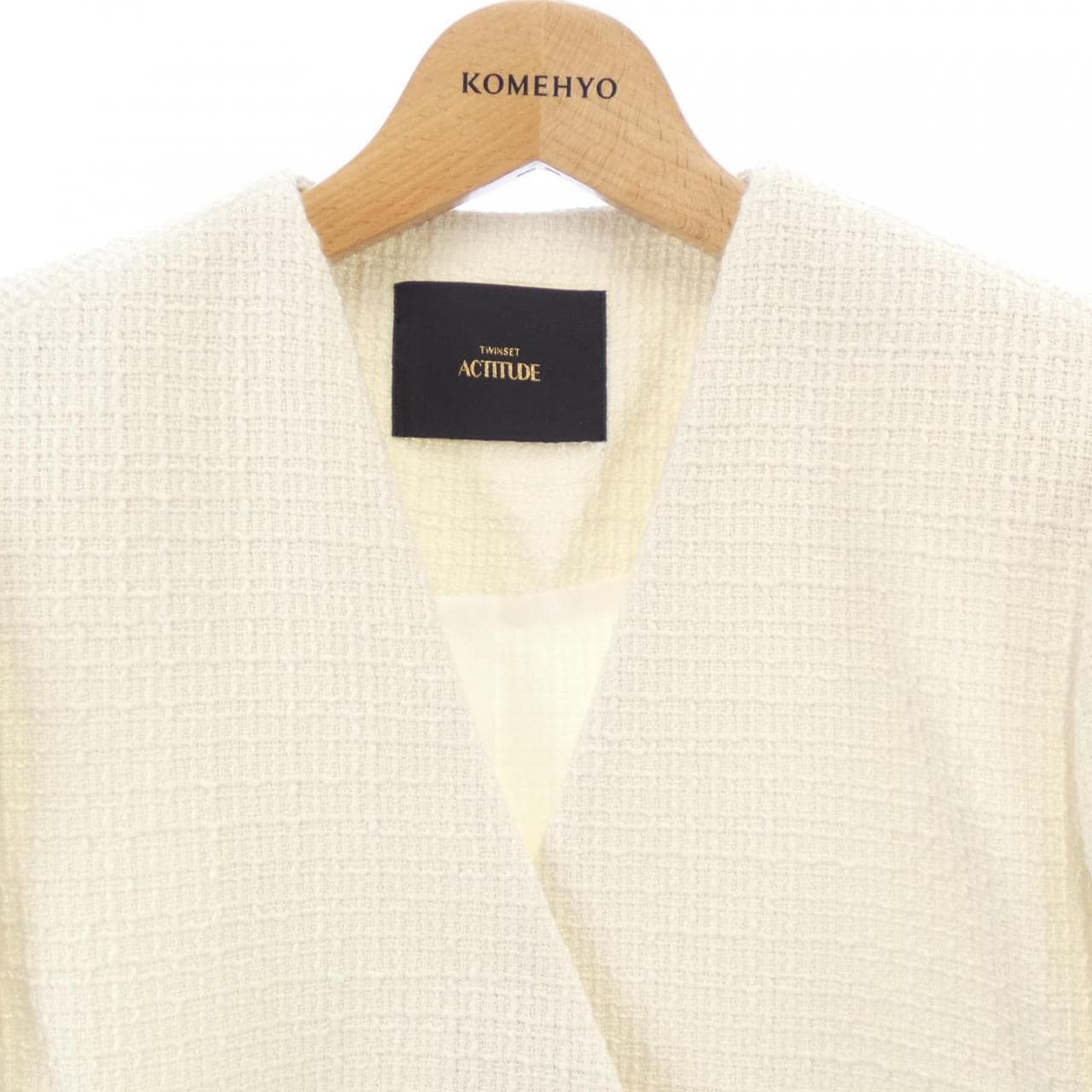 ツインセット TWIN-SET 242AP2020 ノーカラージャケット