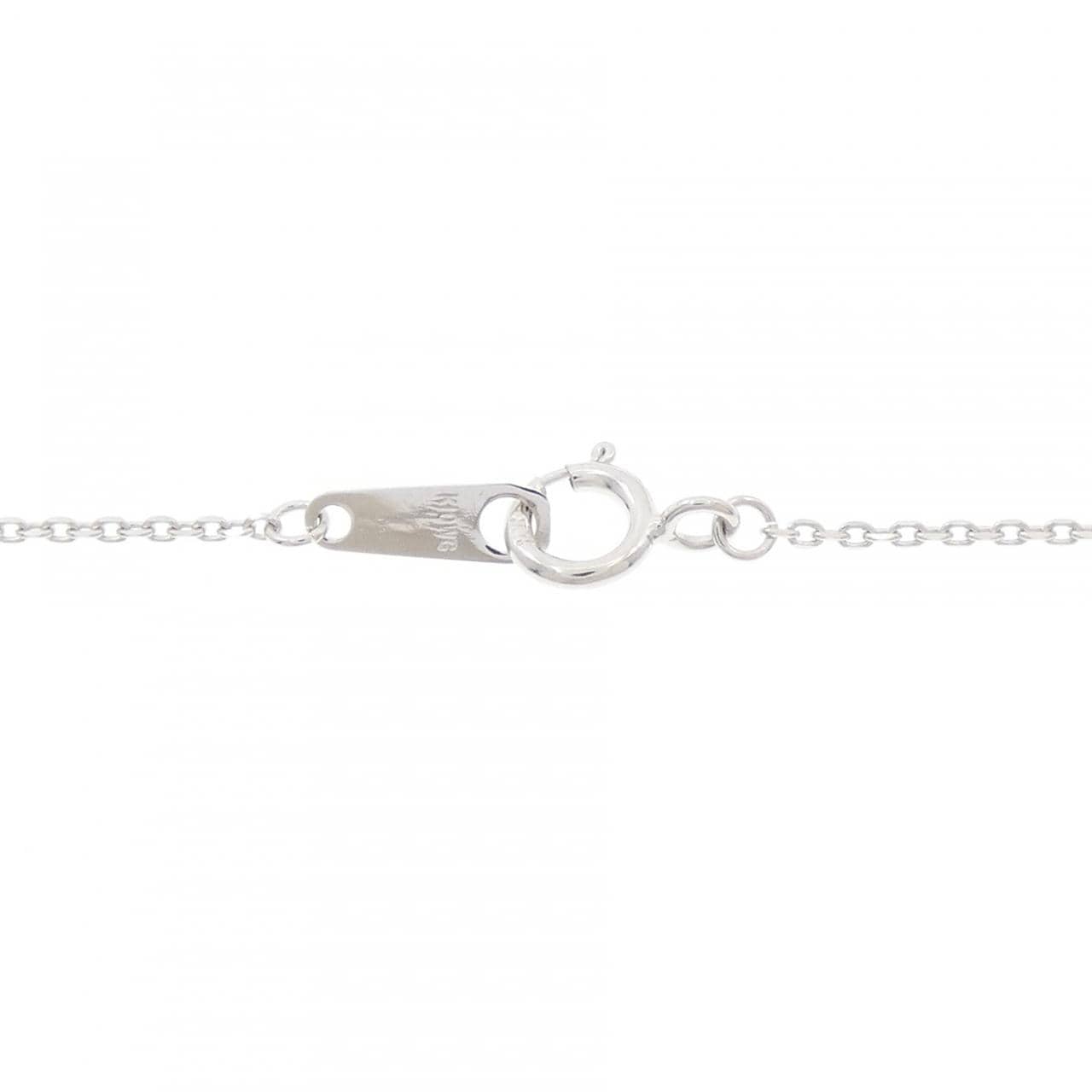 K10WG ダイヤモンド ネックレス 0.01CT