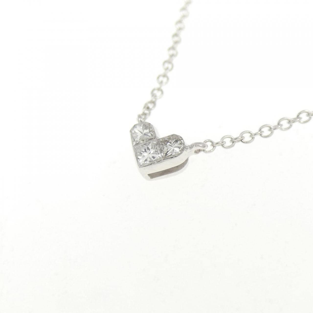 スタージュエリー ミステリアスハート ネックレス 0.05CT