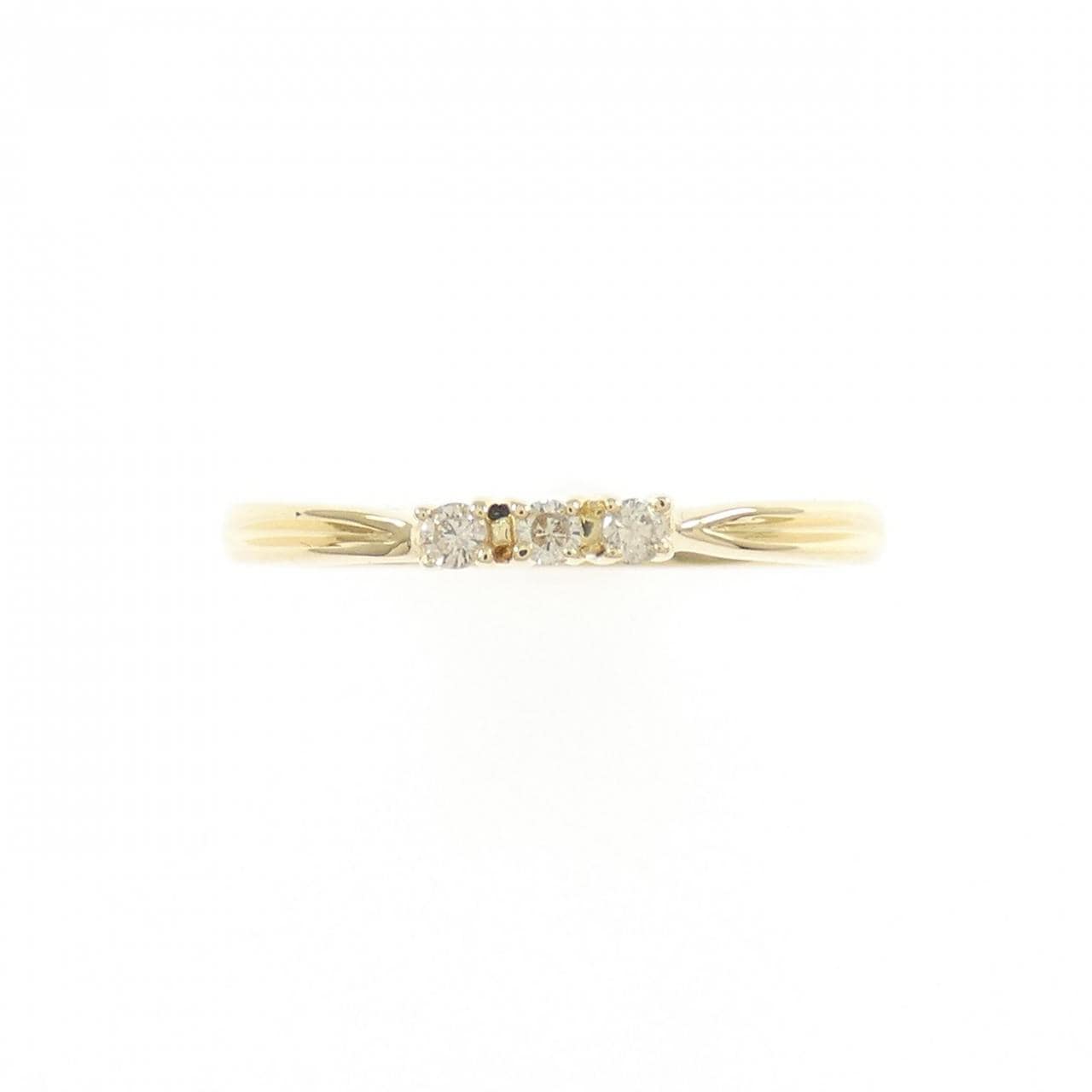 K18YG ダイヤモンド リング 0.05CT