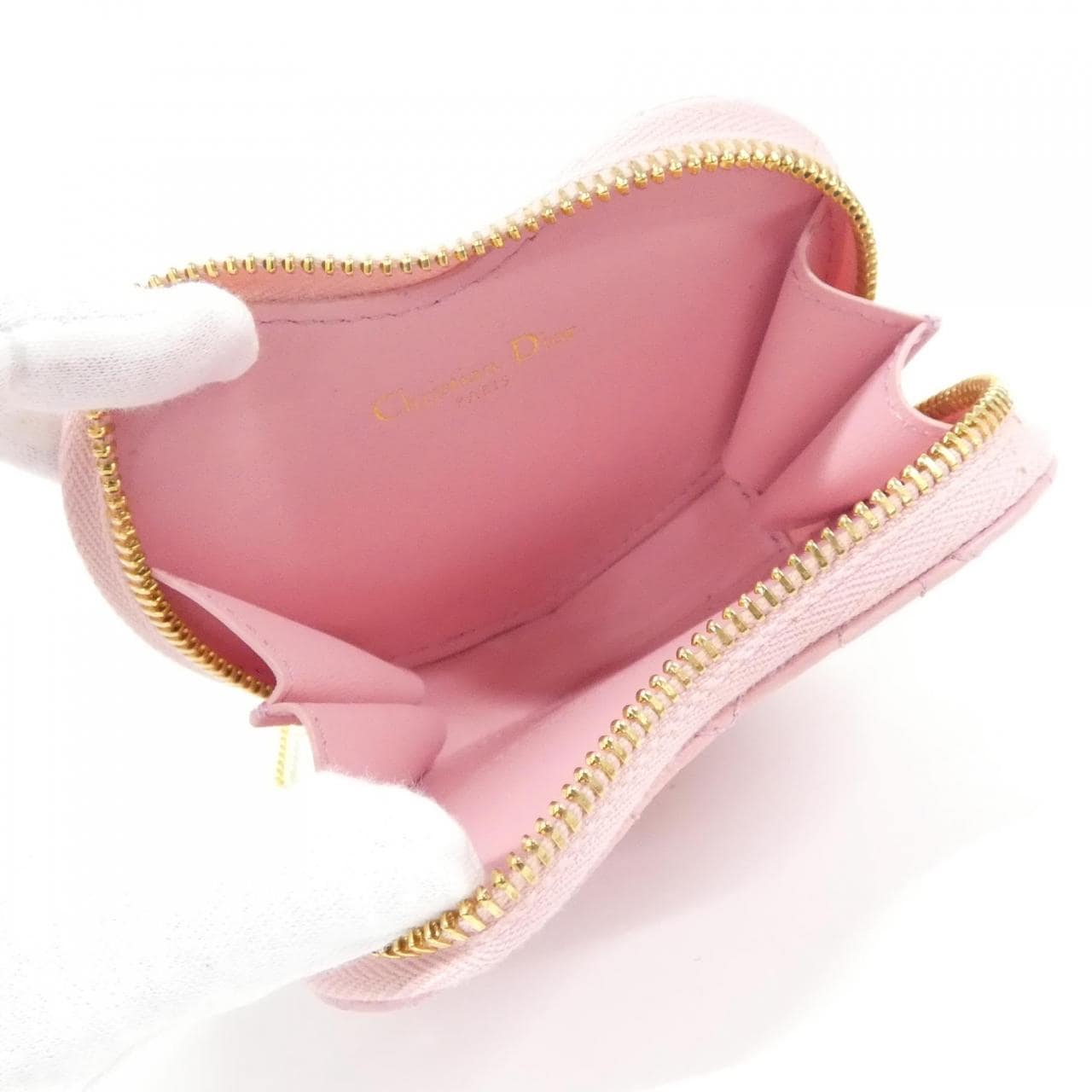 クリスチャンディオール DIORAMOUR ディオール カロ ハート ポーチ S5097UNID ポーチ