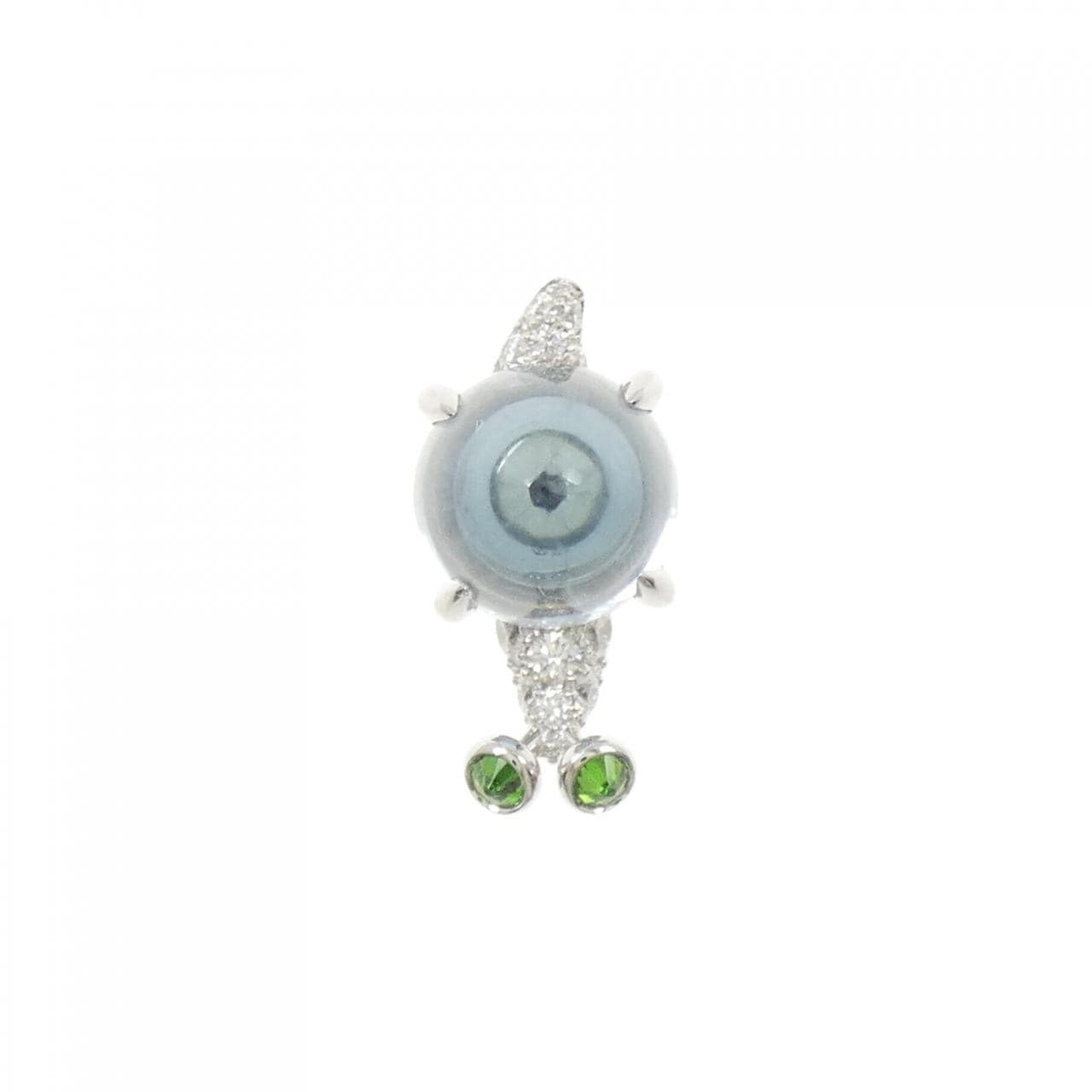 ギメル カラーストーン ブローチ