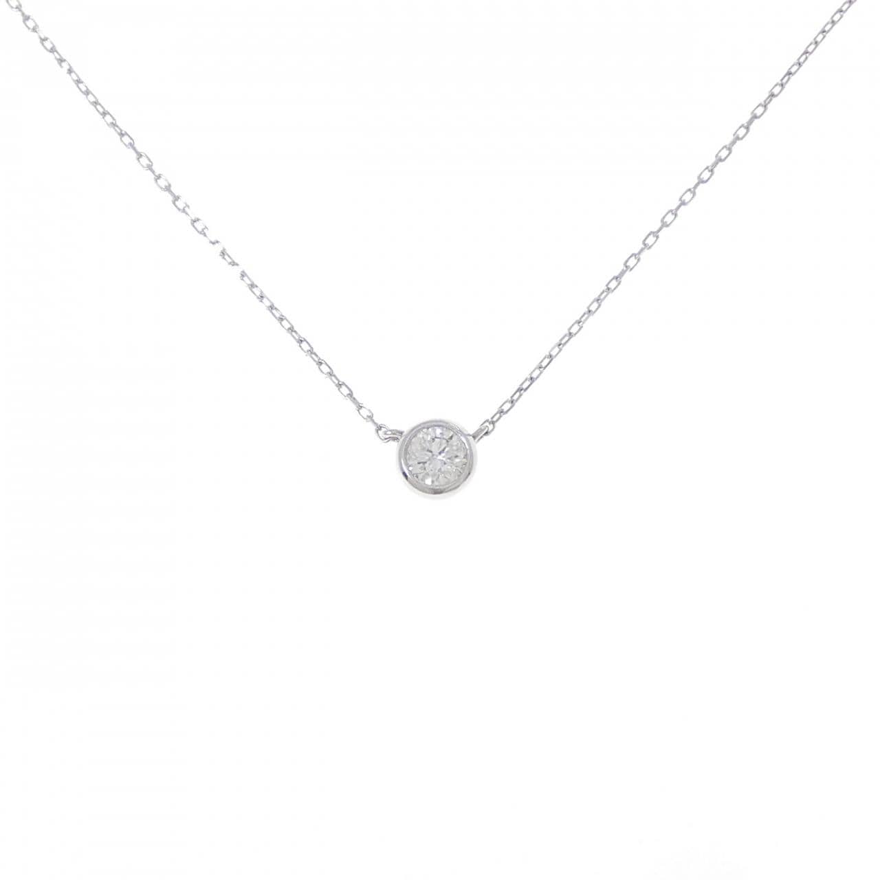 PT900/PT850 ダイヤモンド ネックレス 0.303CT