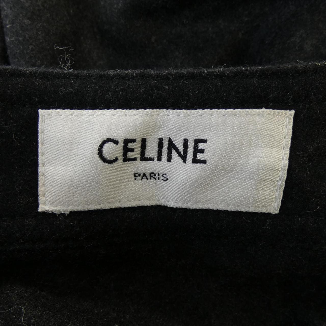 セリーヌ CELINE クロップトップ トリオンフ 2B708561F ノーカラージャケット