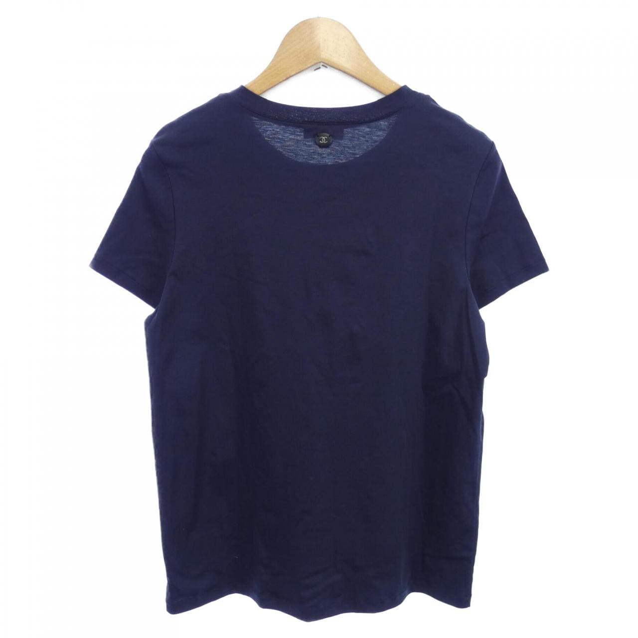 CHANEL ブルーTシャツ トップス - Tシャツ/カットソー(半袖/袖なし)