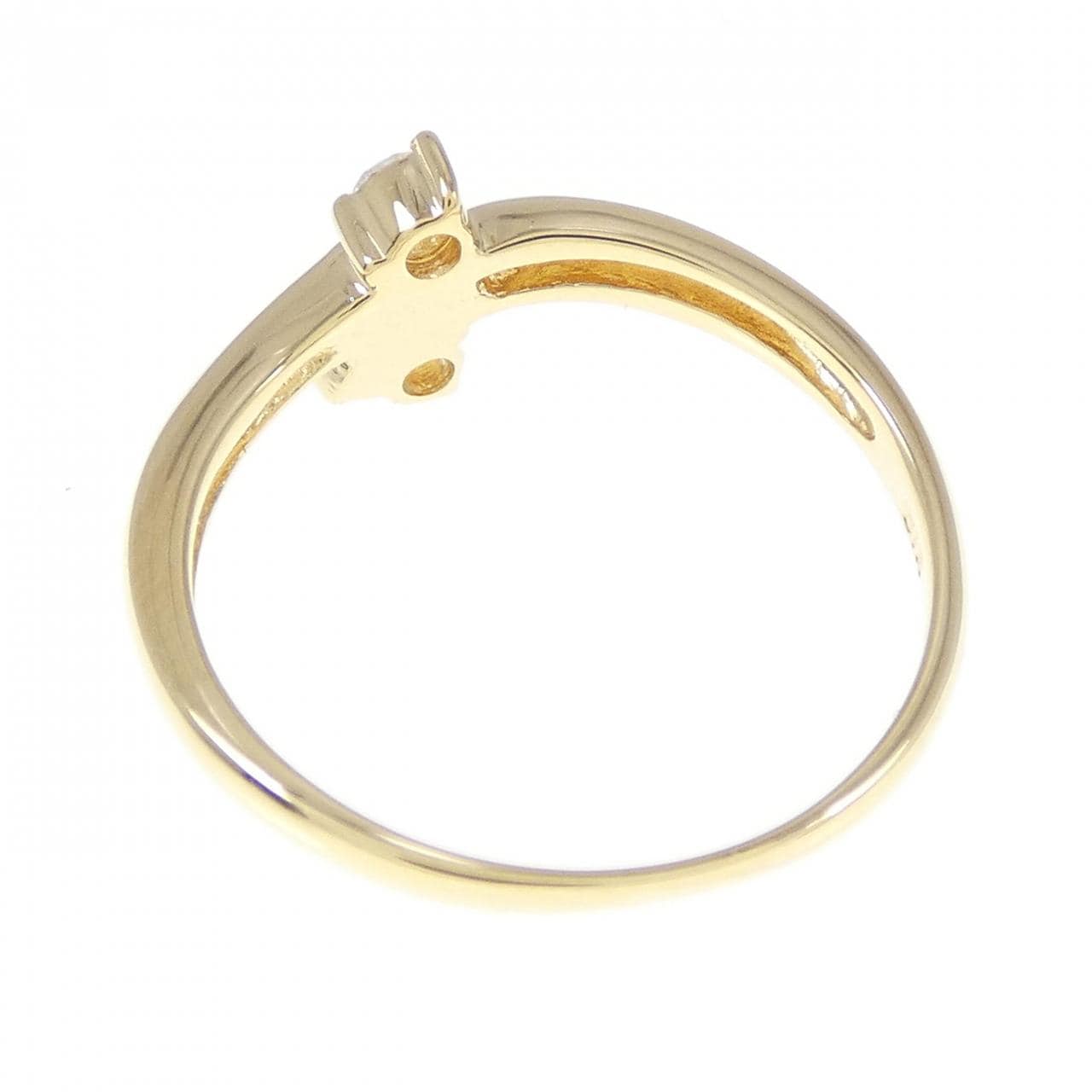 K18YG ダイヤモンド リング 0.10CT