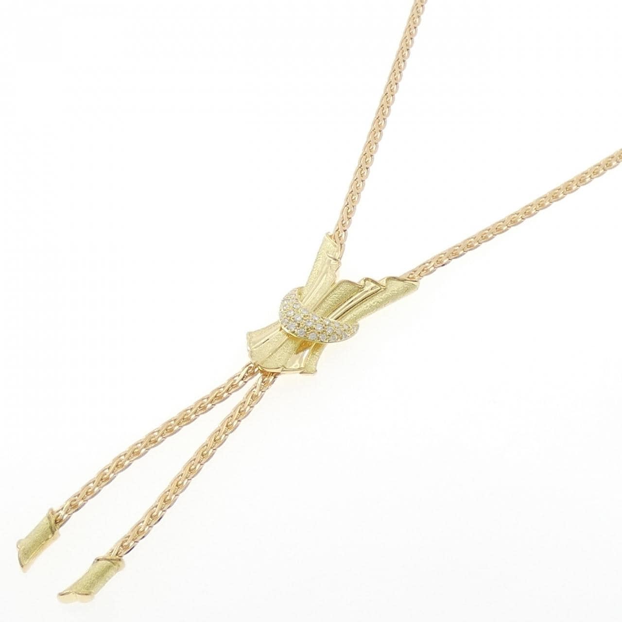 ジュネ ダイヤモンド ネックレス 0.57CT