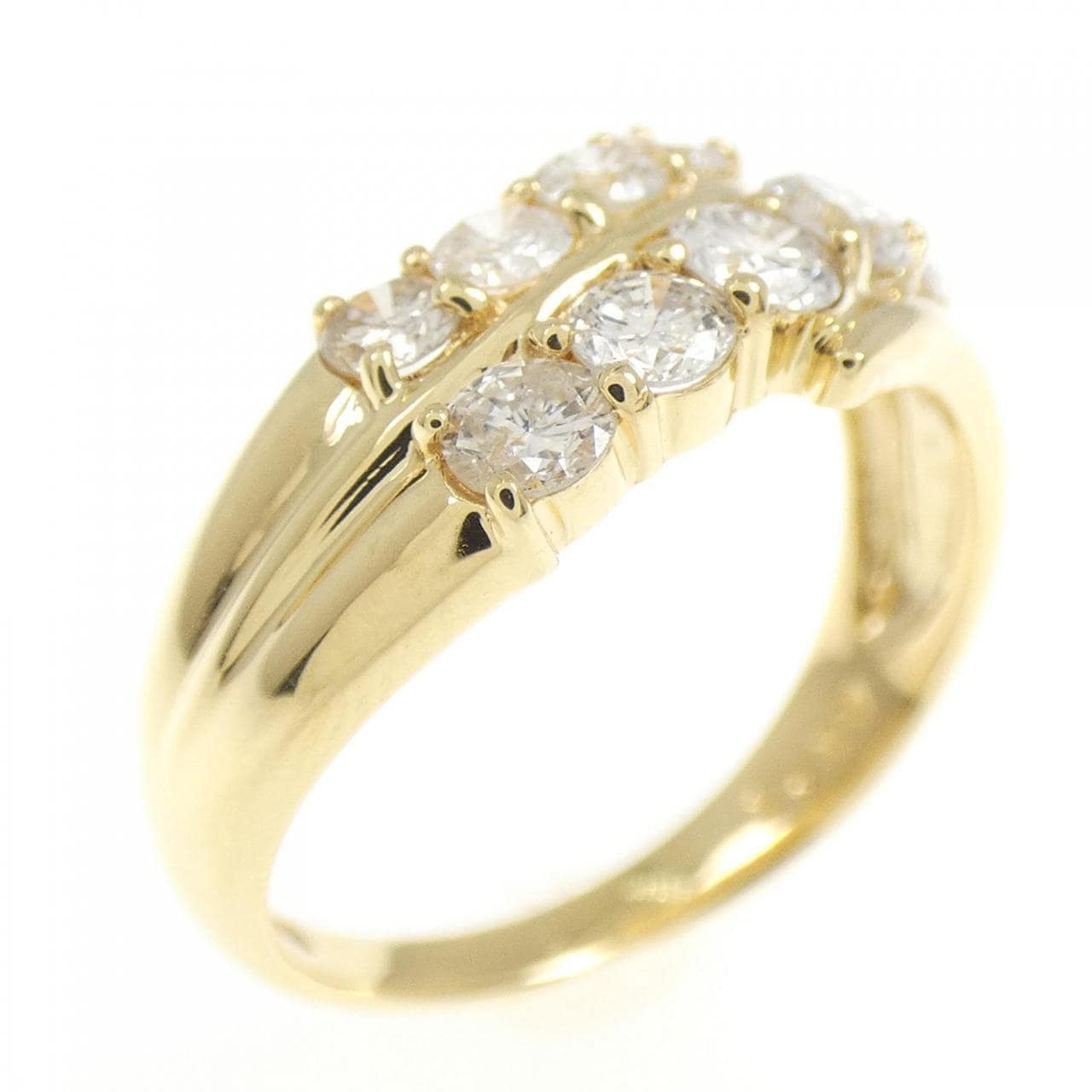 K18YG ダイヤモンド リング 1.00CT
